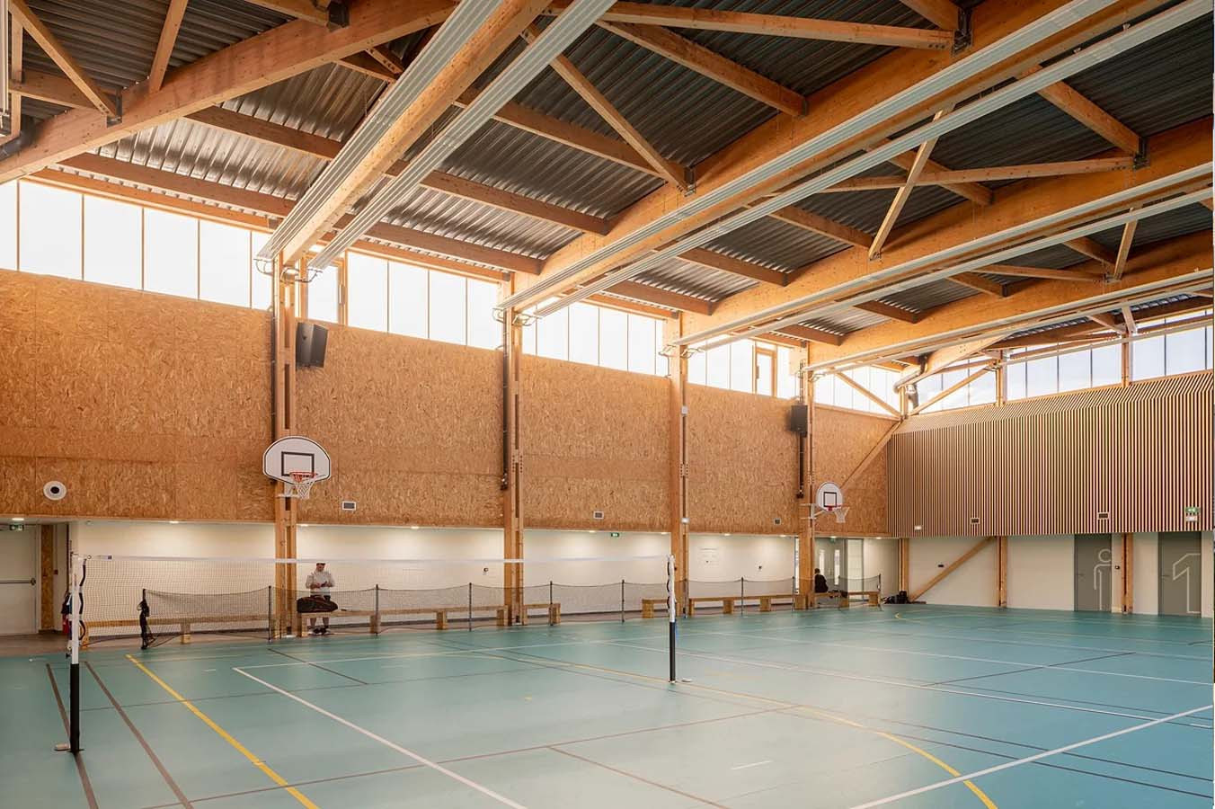 Intérieur gymnase Druye 1_M'CUB architectes